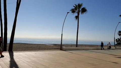 Paseo maritimo Stock Footage 165269871