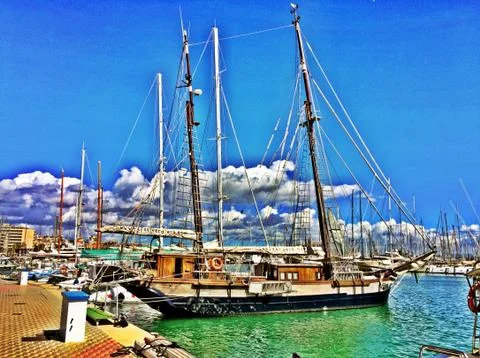 Paseo Marítimo Foto stock