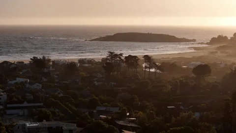 Pasific town 1 Stock Footage 251733796