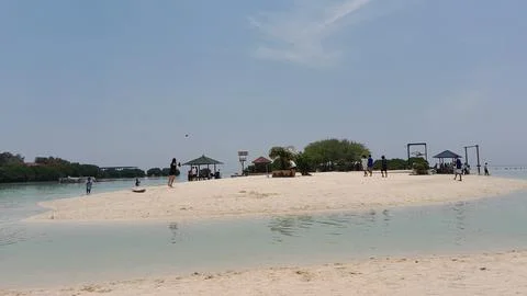 Pasir Perawan Beach Stock Photos