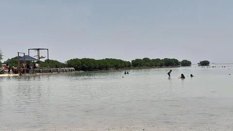 Pasir Perawan Beach Stock Photos