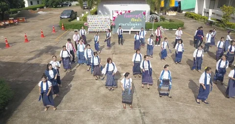 Paslop dancing in Thailand 動画素材 96278376