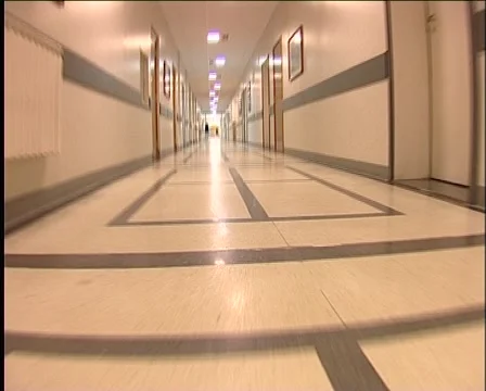Pass along the corridor Video stock 995035