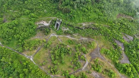 Pass Between - Split Rock Quarry - Syracuse, NY Stock-Fotos