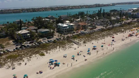 Pass-a-Grille Beach Vídeos de archivo 126605691