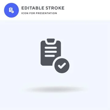 Pass icon vector, filled flat sign, solid pictogram isolated on white, logo Illustrazione stock