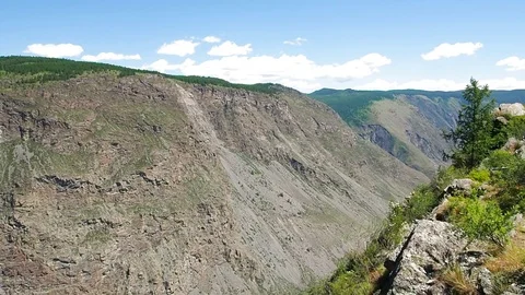 The Pass Katu-Yaryk. The Republic Of Altai. Siberia. Russia. Stock Footage