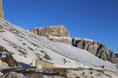Pass-Sella Foto stock