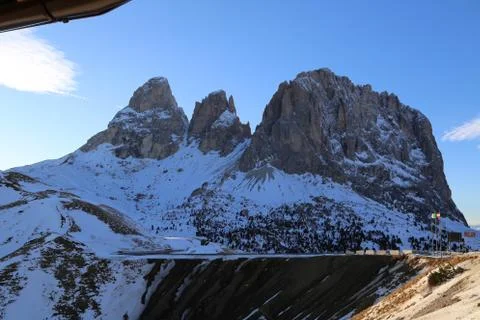 Pass-Sella Stock Photos