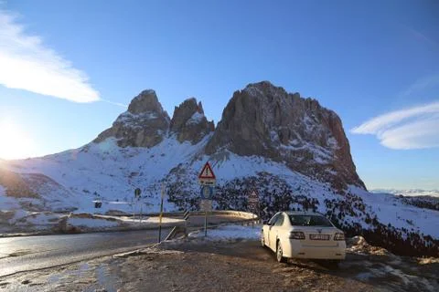 Pass-Sella Stock Photos