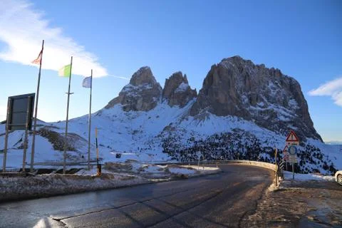 Pass-Sella Stock-Fotos