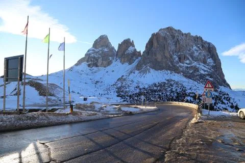 Pass-Sella Stock Photos
