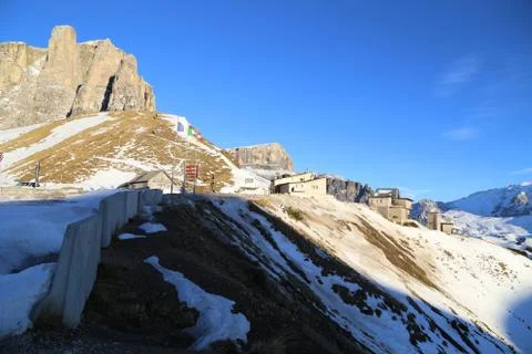 Pass-Sella Stock Photos