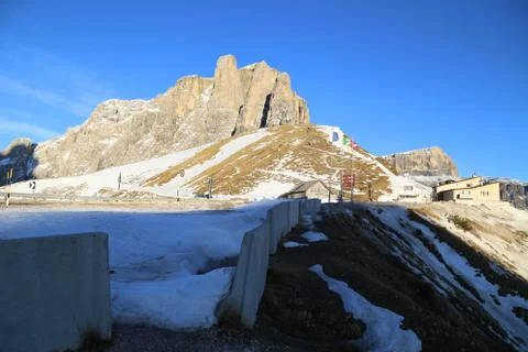 Pass-Sella Stock Photos