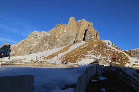 Pass-Sella Stock Photos