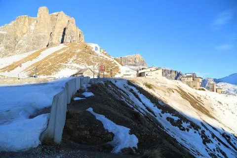 Pass-Sella Stock Photos