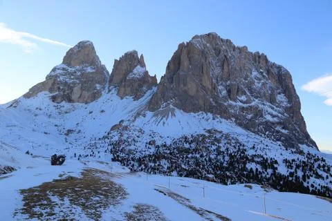 Pass-Sella Stock Photos