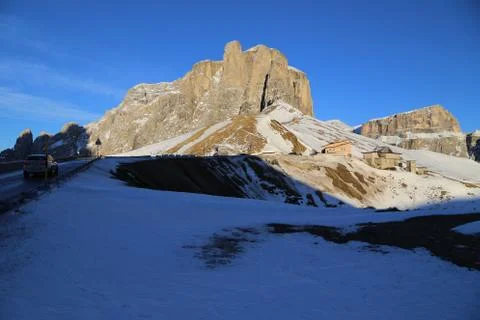 Pass-Sella Stock Photos