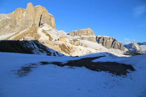 Pass-Sella Stock Photos