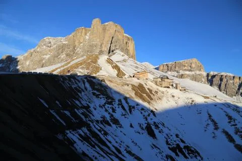 Pass-Sella Stock Photos