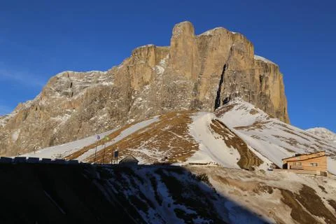 Pass-Sella Stock Photos