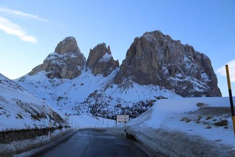 Pass-Sella Stock Photos