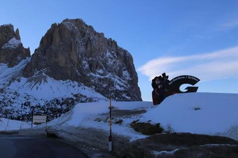 Pass-Sella Stock Photos
