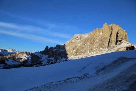 Pass-Sella Foto stock