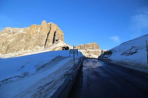 Pass-Sella Stock Photos