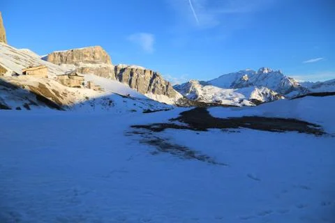 Pass-Sella Foto stock