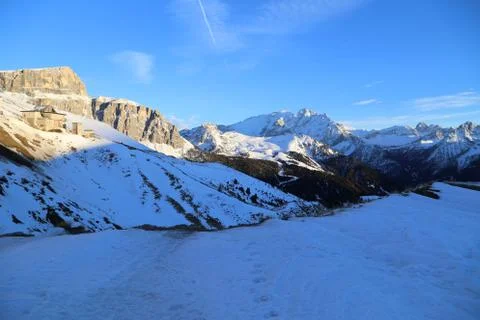 Pass-Sella Stock Photos