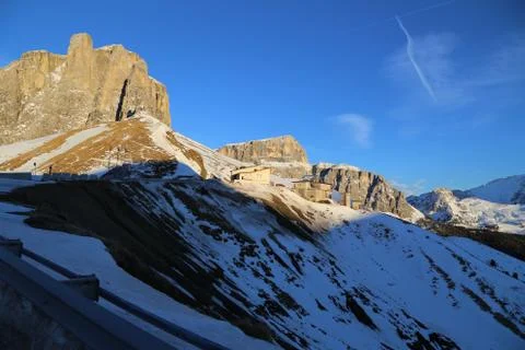 Pass-Sella Stock Photos
