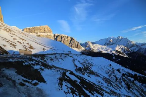 Pass-Sella Stock Photos