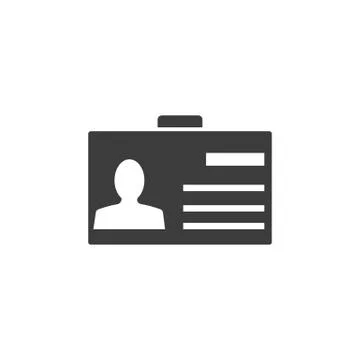 Pass Vector isolated on white background. Stock Illustration