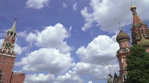 Passage between the Spasskaya Video stock 131431205