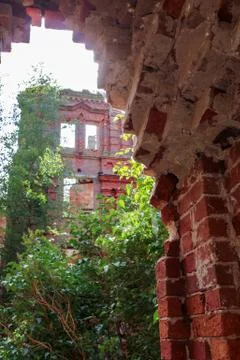 In the passage of brick. Stock Photos