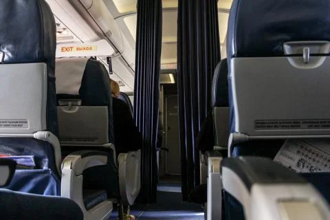 The passage in the cabin. Stock Photos