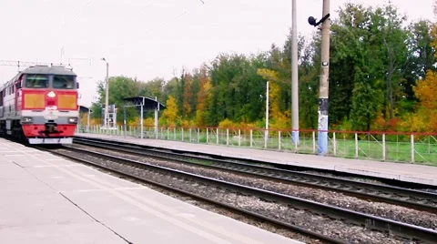 The passage of engineering trains 스톡 동영상 68224244