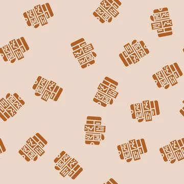 Passage indexing seo glyph vector seamless pattern イラスト素材