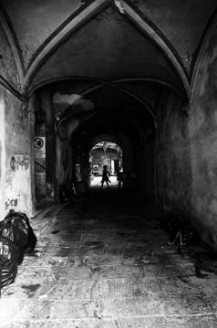 Passage in Lucca Stock Photos
