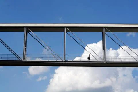 Passage in the sky Stock Photos