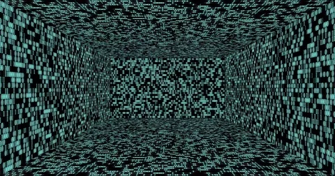 Passage through the box set of random binary code Vidéo 73121133