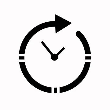 Passage of time icon. High quality black style vector icons Stock Illustration