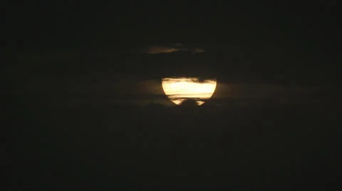 Passage of Venus across the disk of the Sun 06.06.2012, TimeLapse Video stock 32766920