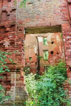 Passage in the wall. Photos