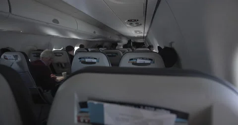 Passanger POV During Flight Stock Footage 222305670