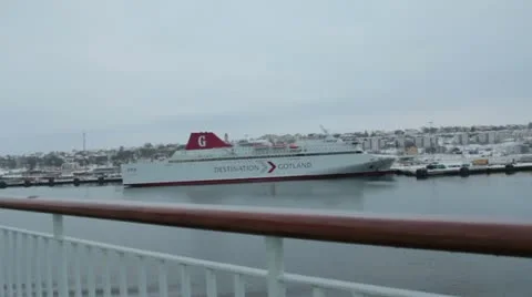 Passanger ship Stock Footage 20439953