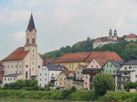 Passau in bavaria Stock Photos