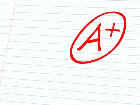 Passed the test Stock Photos