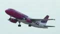 Passenger airliner takes-off to air from airport track HD Footage